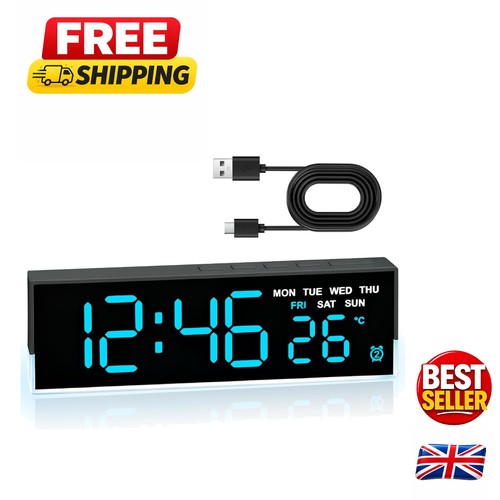 Black led bedside - led,