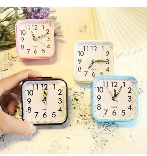 Quartz alarm clock - alarm, with