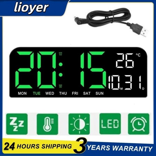 Led digital bedside snooze - digital,