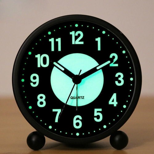 Silent bedside alarm clock - clock, non