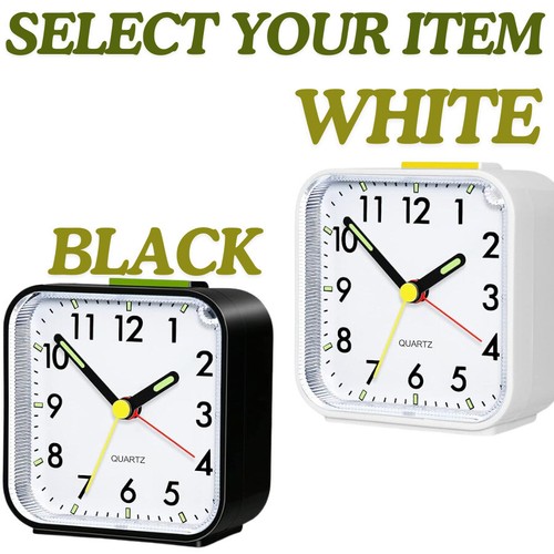Quartz alarm clock with night - clock,