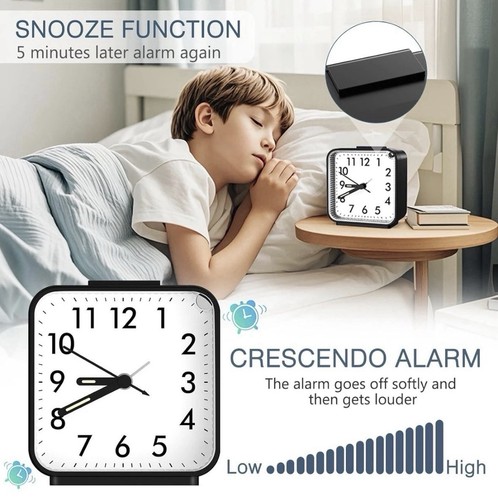 Non ticking silent - ticking, clock