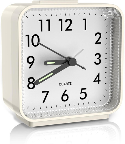 Brifit silent alarm clock - silent,