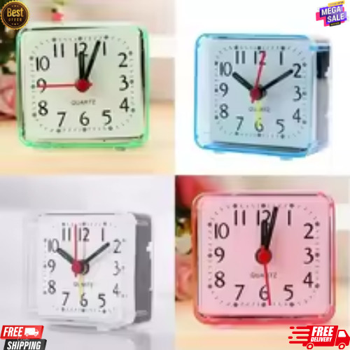 Quartz alarm clock with - quartz,