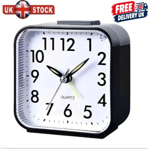 Quartz alarm clock - alarm, with