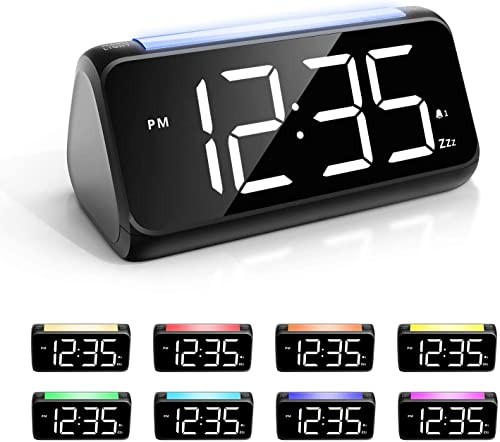 Alarm clock bedside with - with, night
