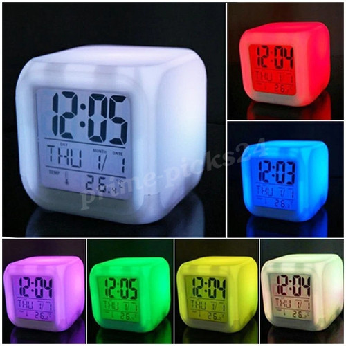 Mini digital alarm clock color - mini,