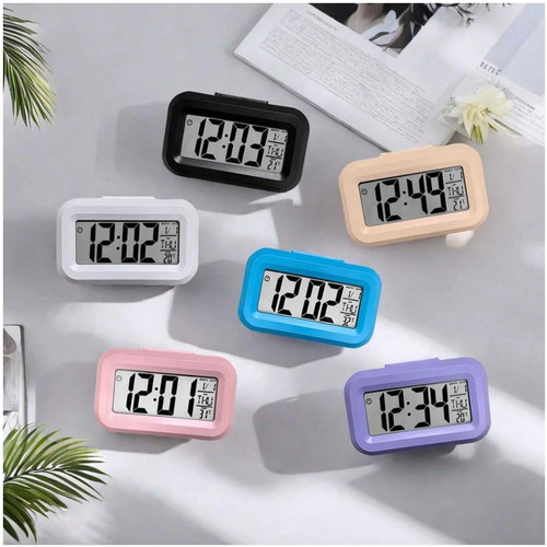 Digital led bedside snooze - led,