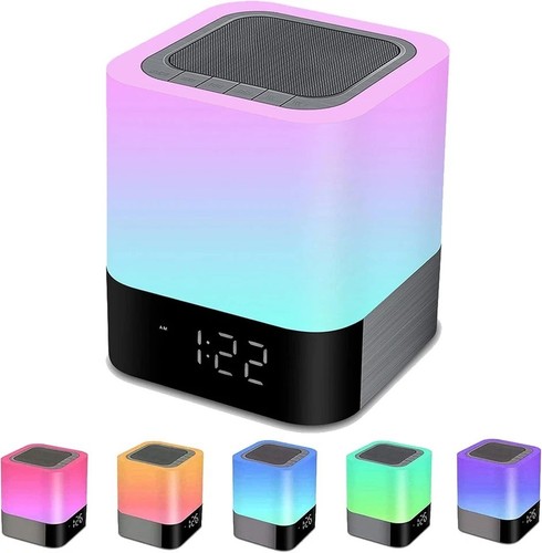 Bedside lamp with alarm clock - lamp,