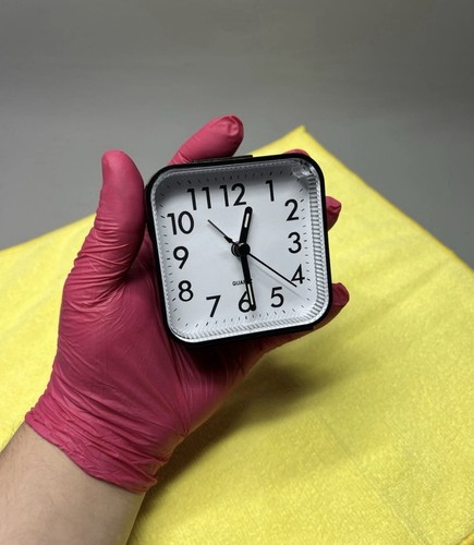 Non ticking silent - alarm, clock