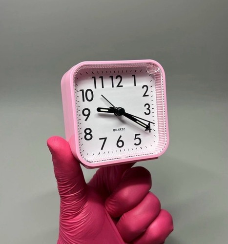 Non ticking silent alarm clock - ticking,