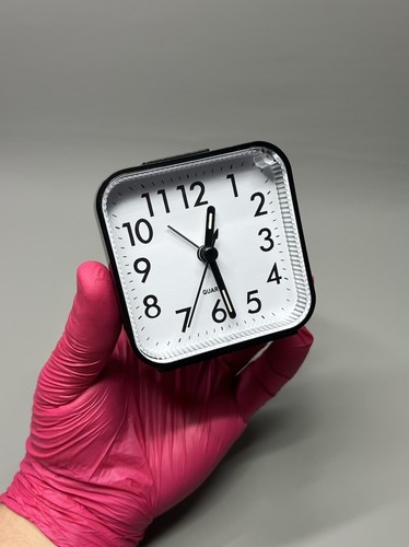Non ticking silent alarm - alarm, clock