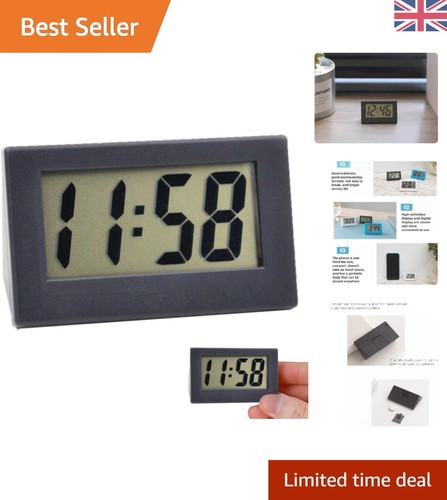 Sleek led travel alarm - sleek,