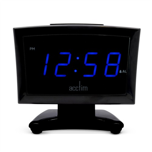 Led snooze alarm clock - clock, acctim