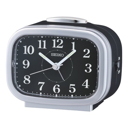 Seiko black bedside - seiko,