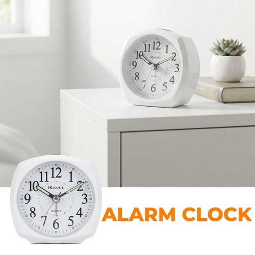 Alarm clock quartz silent - clock,