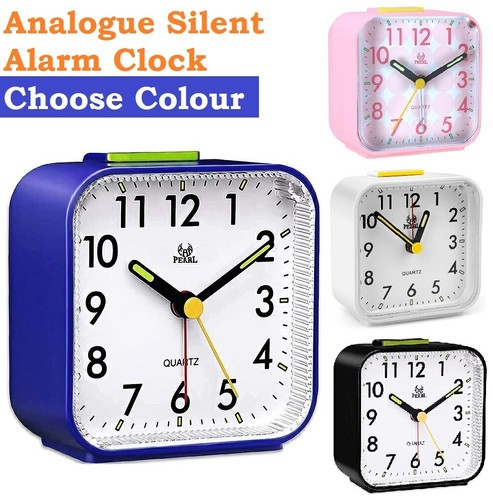 Alarm clock with - alarm, light