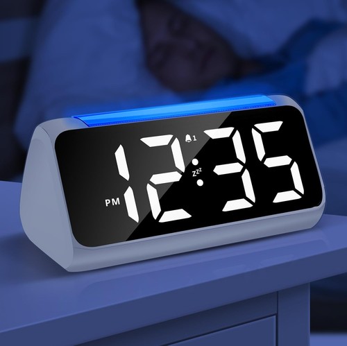 Alarm clock bedside with - alarm,