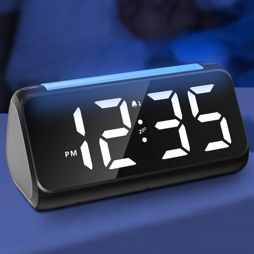 Netzu alarm clock bedside with - alarm,