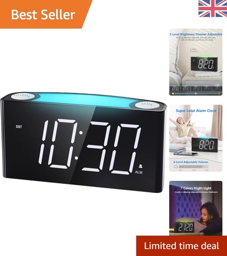Elegant bedside alarm clock - elegant,