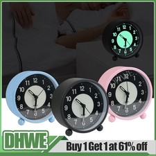 Alarm Clock Bedside No Ticking