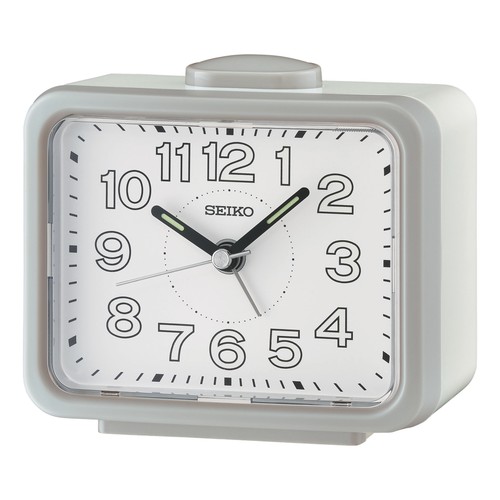 Seiko grey bedside bell - grey,