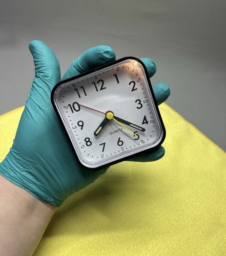 Non ticking silent alarm - non, clock